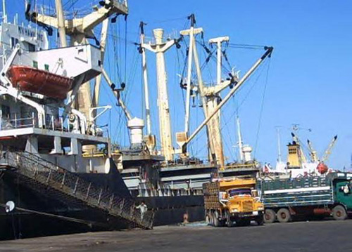 Порт Бербера е основно експортно-импортно пристанище на Етиопия