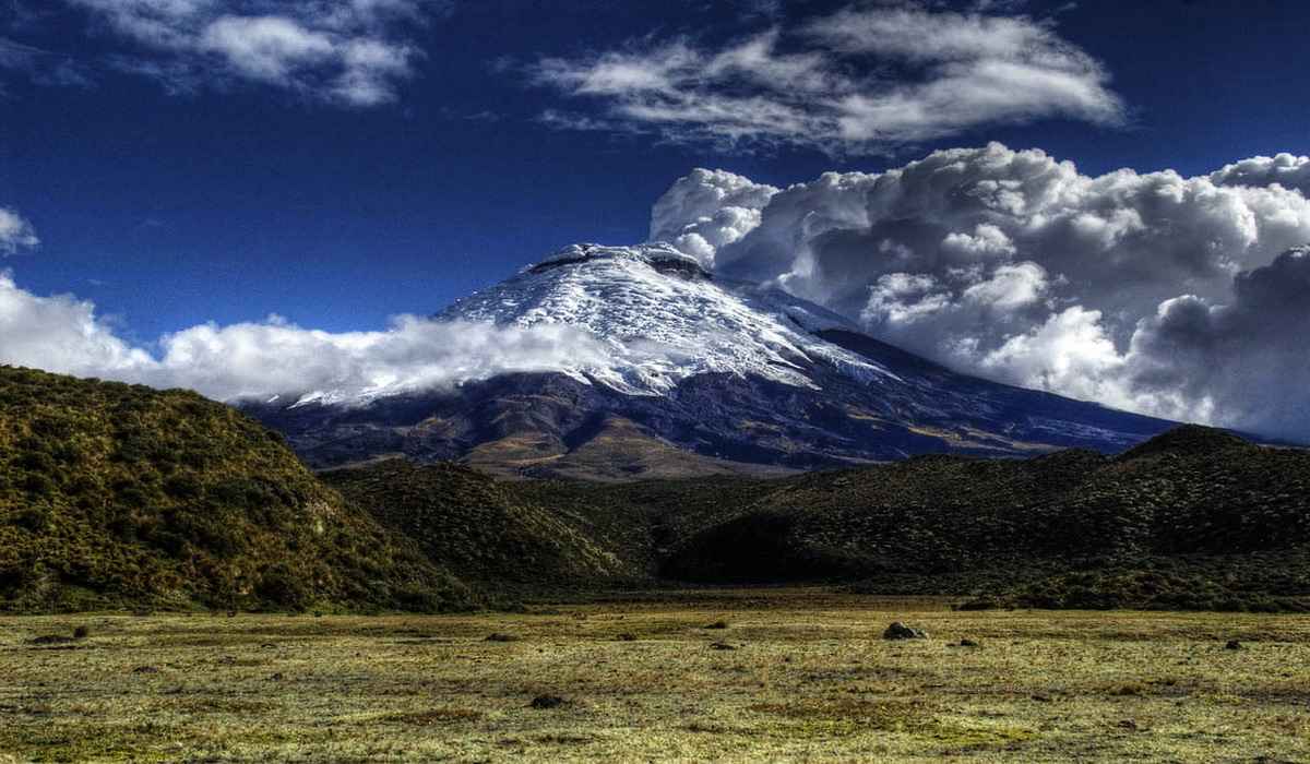 Вулканът Котопакси в Андите, Южна Америка