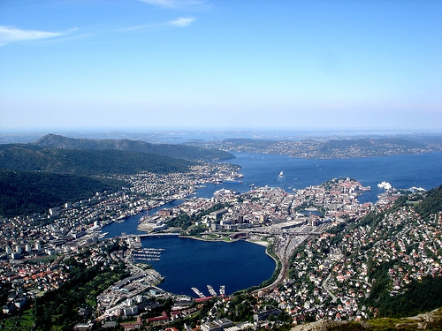 Първата столица на Норвегия е Берген
