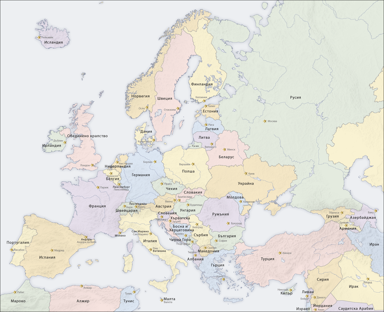 Европейски континент